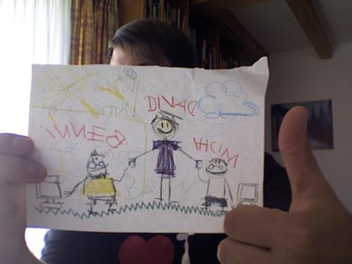 #327 - david is still alive in altenfelden, and he just received a real awesome pic via snailmail 